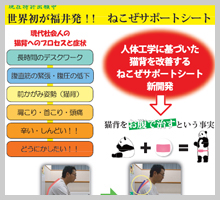 猫背サポートシート